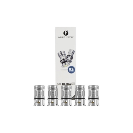 💨⚙️ Pack de 5 Résistances Mesh Ultra Boost Upgrade V4 Lost Vape – M7 0.2 Ohm
