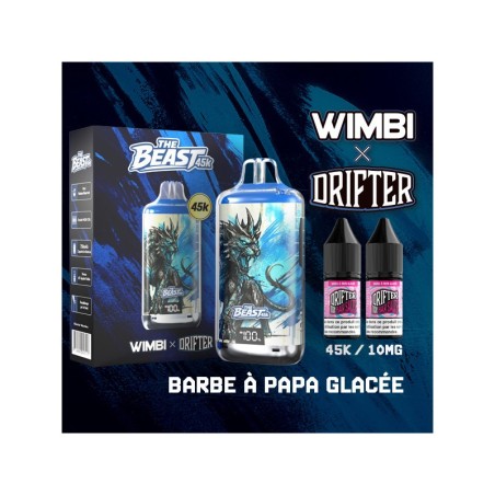 Kit The Beast 45K Glacial Warden 750mAh Wimbi X Drifter 10mg