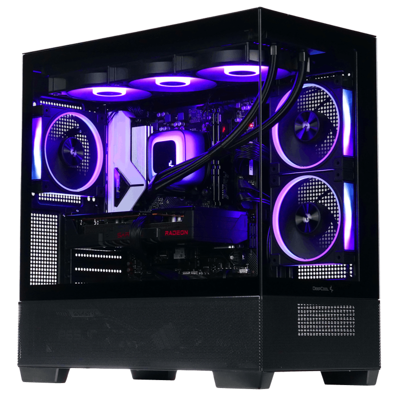 🐉🔥 LUSTRIA – Ryzen 5 8400F / RX 9060 XT / 32 Go / SSD 1 To