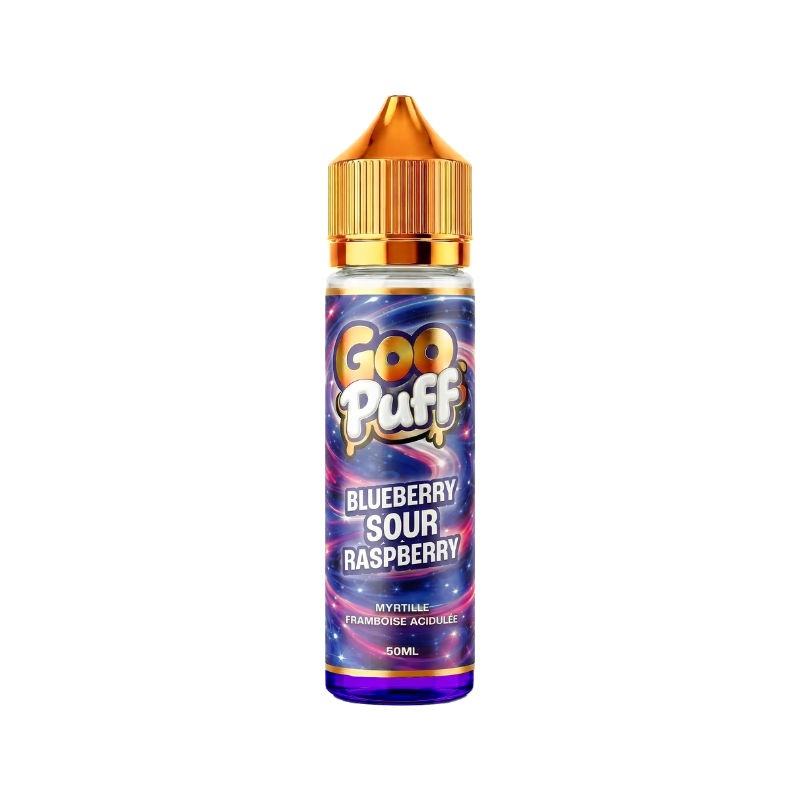 Blueberry Sour Raspberry Goo Puff 50ml | E-liquide Myrtille Framboise