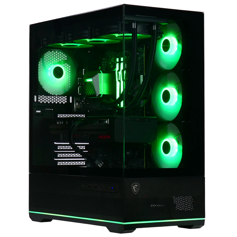 👹🔥 MONSTER – Ryzen 7 7800X3D / RX 9070 XT / 32 Go / SSD 1 To