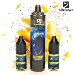 🥭❄️ PUFF SUPREMVAP TORNADO MANGUE ICE – 18 000 PUFFS