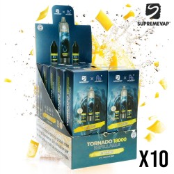 🥭❄️ PUFF SUPREMVAP TORNADO MANGUE ICE 18 000 PUFFS – DISPLAY DE 10