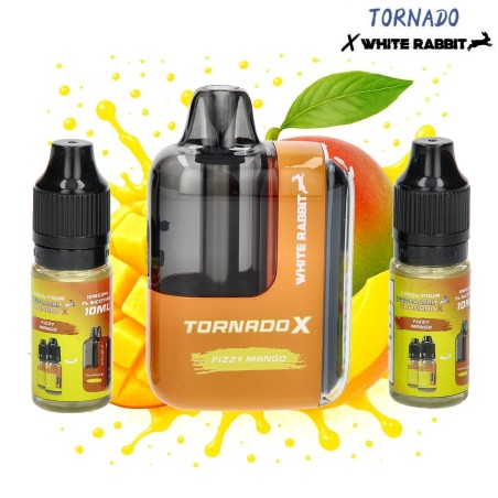 🥭✨ PUFF WHITE RABBIT TORNADO X FIZZY MANGO – 25 000 PUFFS