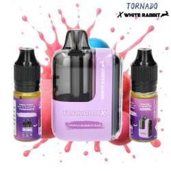 🍬🫧 PUFF WHITE RABBIT TORNADO X TRIPLE BUBBLE GUM – 25 000 PUFFS