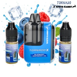 🫐🍓 PUFF WHITE RABBIT TORNADO X BLUEBERRY RASPBERRY – 25 000 PUFFS