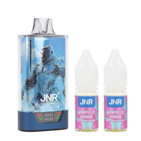 🍒 PUFF GORILLA X JNR MYRTILLE CERISE – 20 MG – 43 000 PUFFS