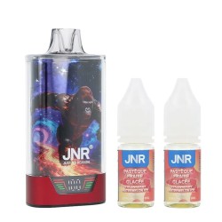 🍉🍓❄️ PUFF GORILLA X JNR PASTÈQUE FRAISE GLACÉE – 20 MG – 43 000 PUFFS