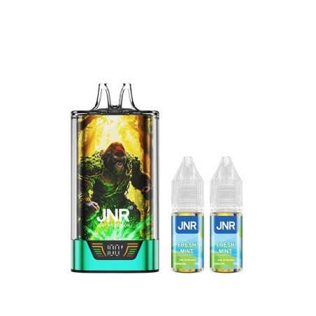 🌿❄️ PUFF GORILLA X JNR MENTHE FRAÎCHE – 20 MG – 43 000 PUFFS