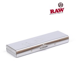 🌿🚬 ÉTUI PLAT RAW METAL SLIM
