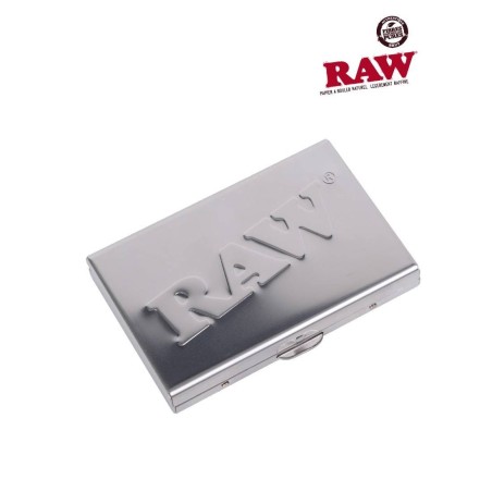 🌿🚬 ÉTUI PLAT RAW METAL