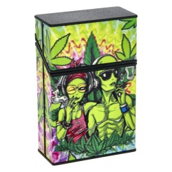 👽🚬 BOÎTE À CIGARETTES ALIEN TRIP – DISPLAY DE 12
