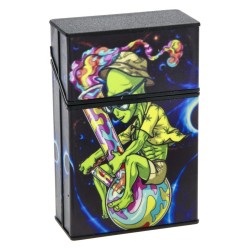 👽🚬 BOÎTE À CIGARETTES ALIEN TRIP – DISPLAY DE 12