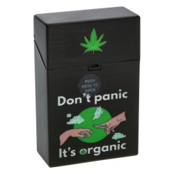 🍃🚬 BOÎTE À CIGARETTES LEAF DESIGN – DISPLAY DE 12