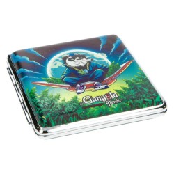 🐼☁️ ÉTUI PLAT À CIGARETTE GANGSTA PANDA IN THE AIR – DISPLAY DE 6