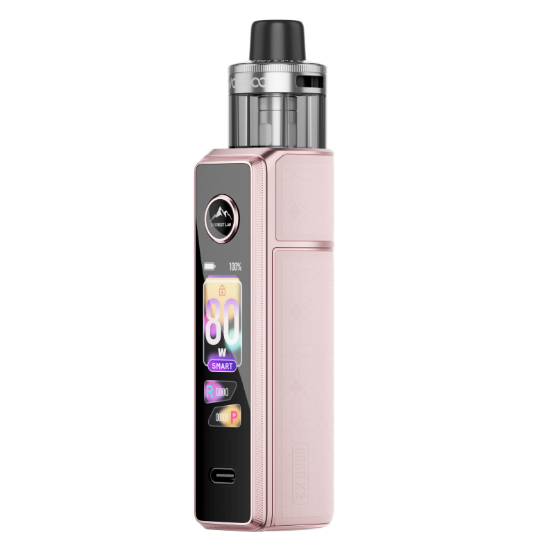 Kit Drag X3 Pod Glow Pink Voopoo | Pod Mod 80W Tactile