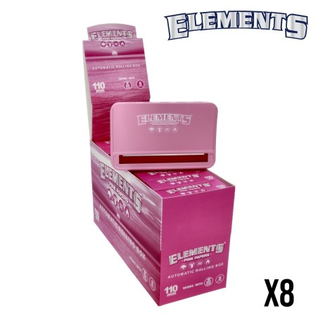 Rouleuse Elements Pink 110 mm – Display de 8