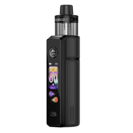 Kit Drag X3 Pod Spray Black Voopoo | Pod Mod 80W Tactile
