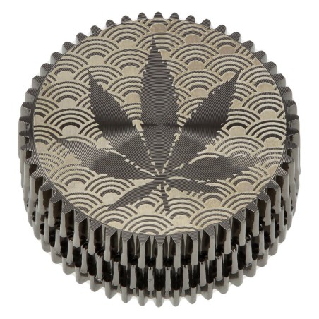 Grinder Super Heroes Leaf Gear Wheel 3 Parties 47mm | Grinder Métal Original | Shop Smoking