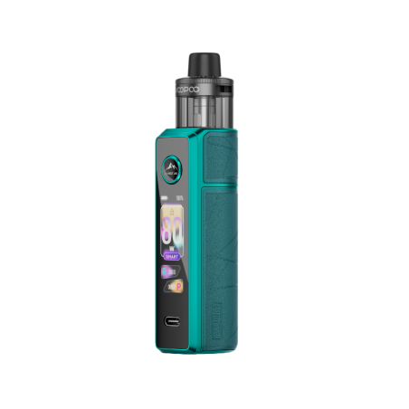 Kit Drag X3 Pod Lake Green Voopoo | Pod Mod 80W Tactile