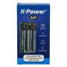 Chargeur pour Accus X Power M2 | Chargeur Double Emplacement pour Batteries Rechargeables | Shop Smoking