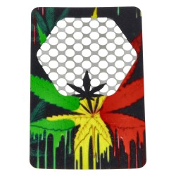 Grinder Carte Super Heroes Leaf | Grinder Format Carte Compact | Shop Smoking
