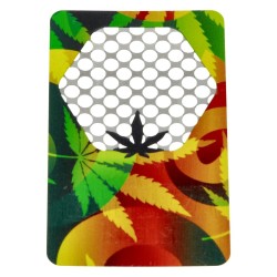 Grinder Carte Super Heroes Leaf | Grinder Format Carte Compact | Shop Smoking