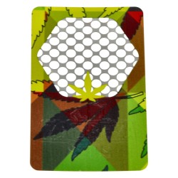 Grinder Carte Super Heroes Leaf | Grinder Format Carte Compact | Shop Smoking