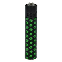 Clipper Metal Mini Leaves | Briquet Métallique Rechargeable Compact | Shop Smoking