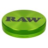 Grinder Alu RAW Green 4 Parties 56mm | Grinder Aluminium avec Tamis | Shop Smoking
