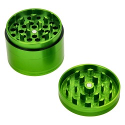 Grinder Alu RAW Green 4 Parties 56mm | Grinder Aluminium avec Tamis | Shop Smoking
