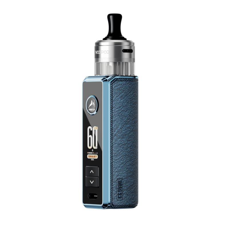 Voopoo Drag S3 Pod Blue 3000mAh 60W PnP X – Pod Mod Puissant et Polyvalent