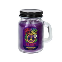 Bougie Groovy Glow Berry 105g | Bougie Parfumée Fruits Rouges | Shop Smoking