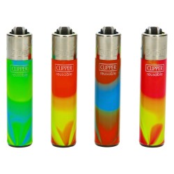 Micro Clipper Nebula Mix Série 6 x48 | Display 48 Briquets Clipper Rechargeables | Shop Smoking
