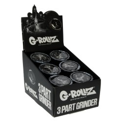 Grinder Acry G-Rollz Wizard 53mm Display de 18 | Grinders Acryliques Collection Wizard | Shop Smoking