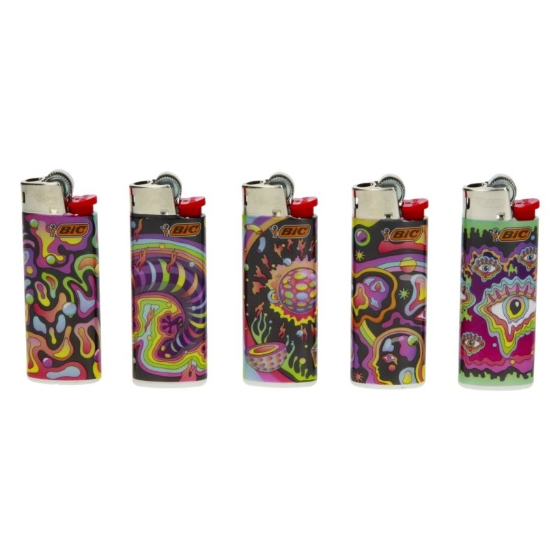 Briquet BIC Mini Tiago Illusiones X50 | Briquets Décorés BIC