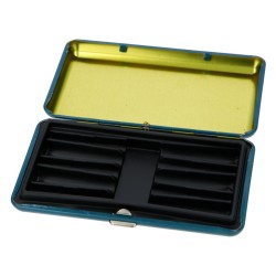 Étui en Métal 5 Cônes Black Leaf Qinglong – Porte-Cônes | Shop Smoking