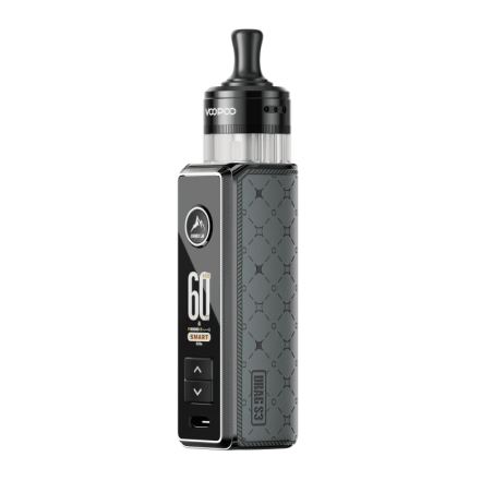 Kit Drag S3 Pod Voopoo Metal Grey 3000mAh 60W – PnP X Vape