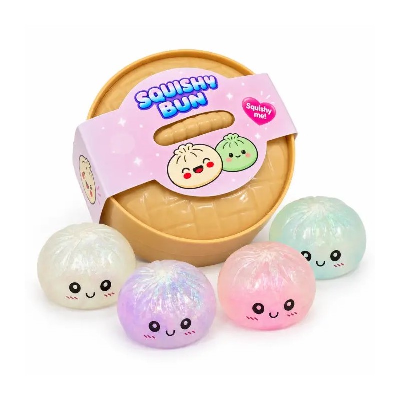 Squishy Dumpling Pailleté 8,5 cm – Jouet Sensoriel à Presser | Shop Smoking