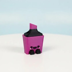 Clicker Surligneur Anti-Stress Kawaii 🖍️ | Shop Smoking