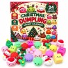 Calendrier de l'Avent Squishy Noël – 24 Mini-Squishies 🎄