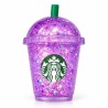 Squishy Cup à Paillettes – Rose, Bleu, Violet, Vert ✨