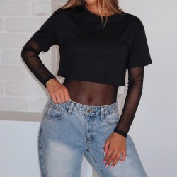 Combinaison Sexy Femme en Dentelle à Empiècements