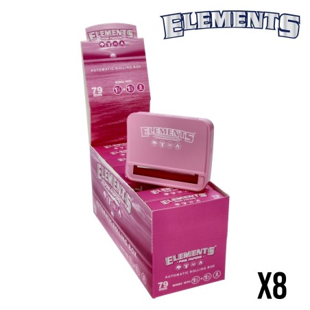 ROULEUSE ELEMENTS PINK 79MM DISPLAY DE 8