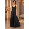 Combinaison en Satin Plissée Élégante | Shop Smoking