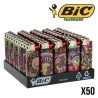 Briquet BIC Mini Tiago Illusiones X50 | Briquets Décorés BIC