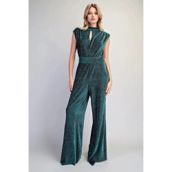 Combinaison Métallisée à Jambes Larges Femme | Shop Smoking