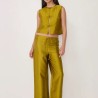 Pantalon Azura en Taffetas à Nouer – Style Chic | Shop Smoking