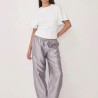 Pantalon Kylie en Taffetas à Cordon | Shop Smoking