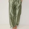 Pantalon Kylie en Taffetas à Cordon | Shop Smoking